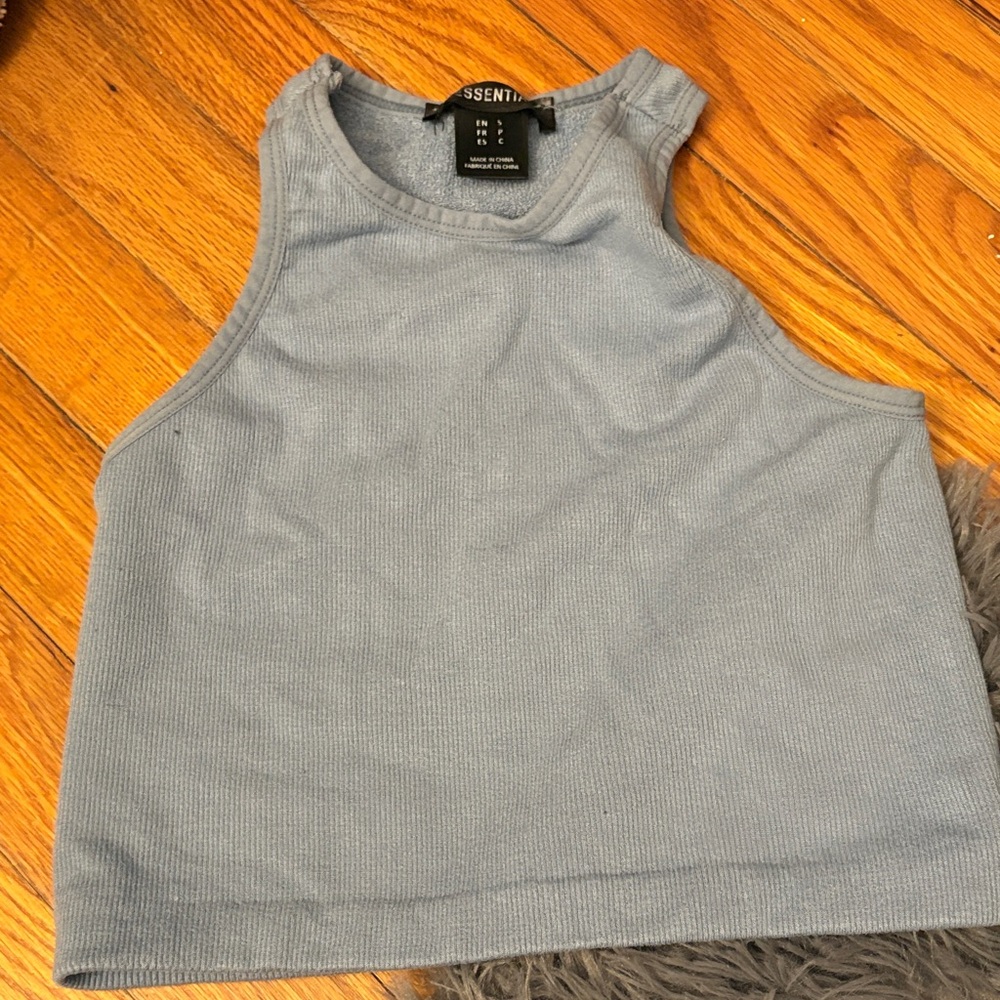 Essential Gray Women's Crop Top